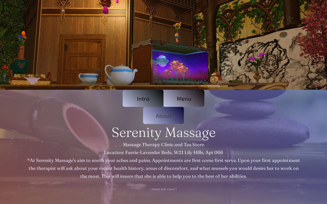 Serenity Massage